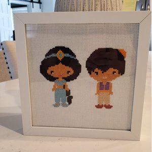 Aladdin Disney Embroidery Decor